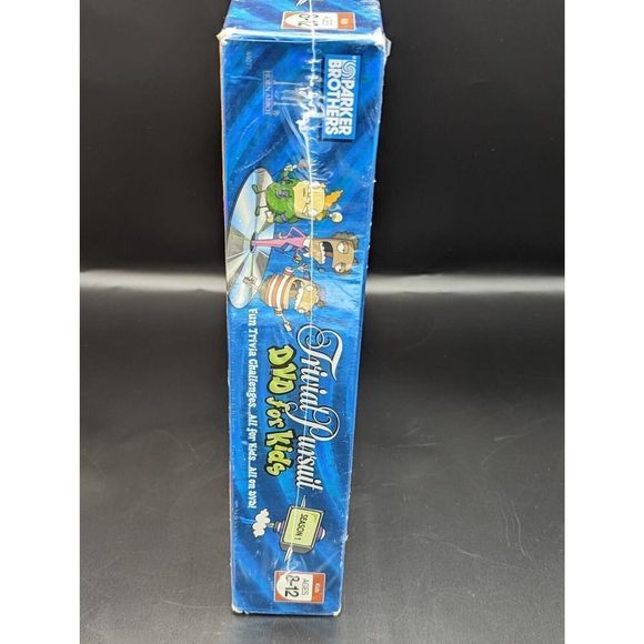 Trivial Pursuit DVD For Kids 2-6 Players Ages 8-12 Fun Trivia Sealed Brand New - Picture 5 of 6